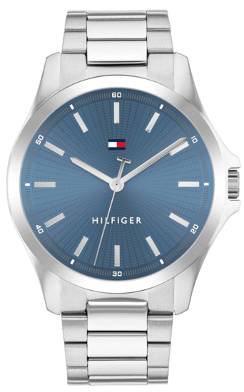 Tommy Hilfiger Bruce Blue Dial Stainless Steel Watch 1710670