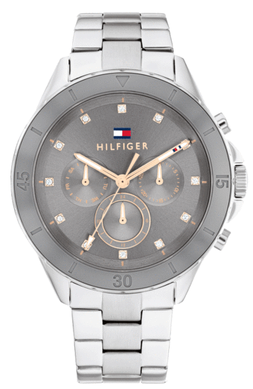 Tommy Hilfiger Mellie Stainless Steel Chain-Link Watch 1782742