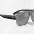 Ray-Ban Magellan Bio-Based Sunglasses in Transparent Grey RB4408 672582